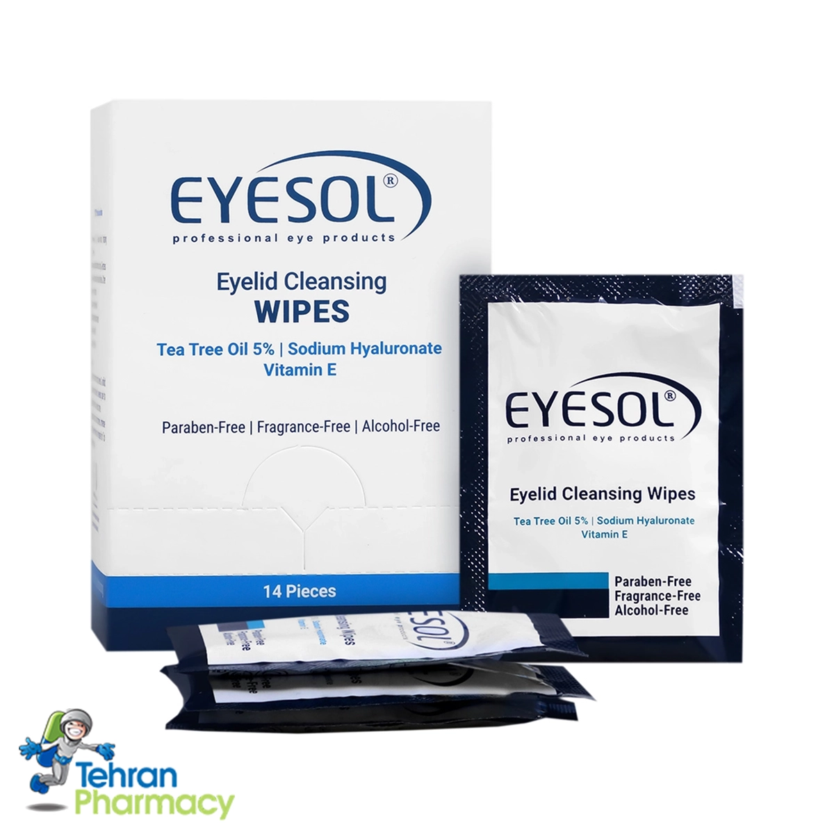 پد پاک کننده پلک و مژه آیسول